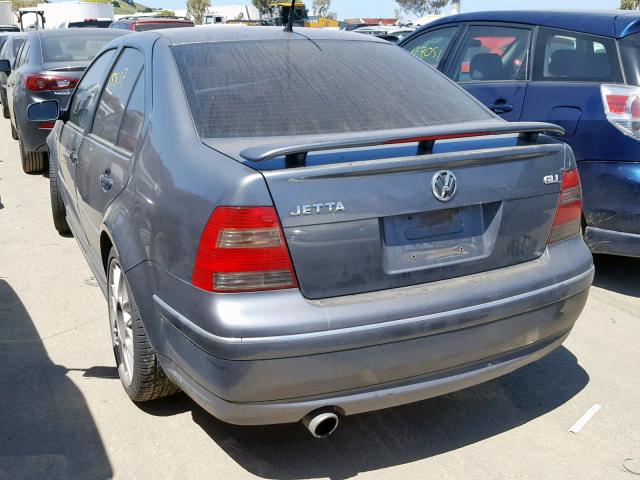 3VWSE69M75M044386 - 2005 VOLKSWAGEN JETTA GLI GRAY photo 3