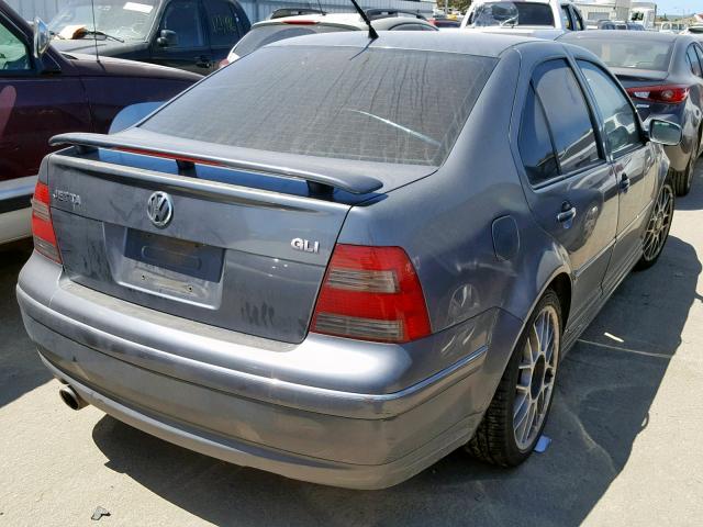 3VWSE69M75M044386 - 2005 VOLKSWAGEN JETTA GLI GRAY photo 4