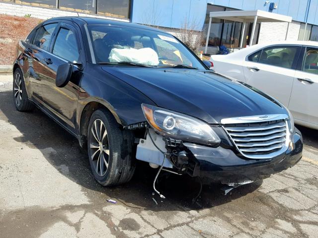 1C3CCBBG8DN737826 - 2013 CHRYSLER 200 TOURIN BLACK photo 1