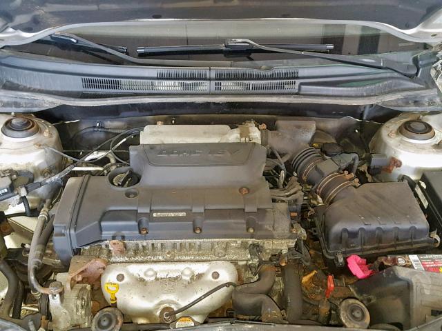 KNAFE222595663048 - 2009 KIA SPECTRA EX SILVER photo 7