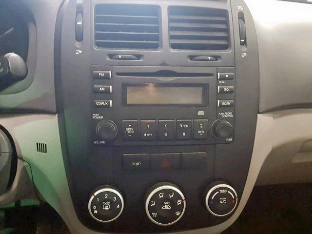 KNAFE222595663048 - 2009 KIA SPECTRA EX SILVER photo 9