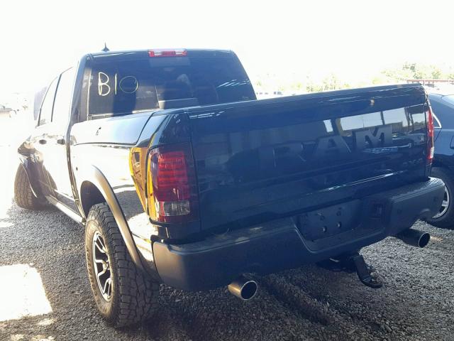 1C6RR7YT6HS690364 - 2017 RAM 1500 REBEL შავი ფოტო 3