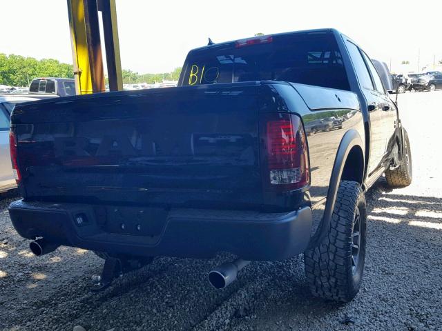 1C6RR7YT6HS690364 - 2017 RAM 1500 REBEL შავი ფოტო 4