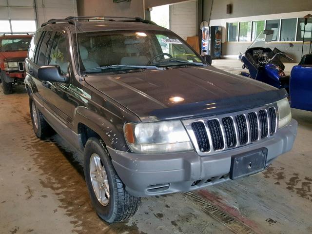 1J4GW48S92C246647 - 2002 JEEP GRAND CHER GRAY photo 1