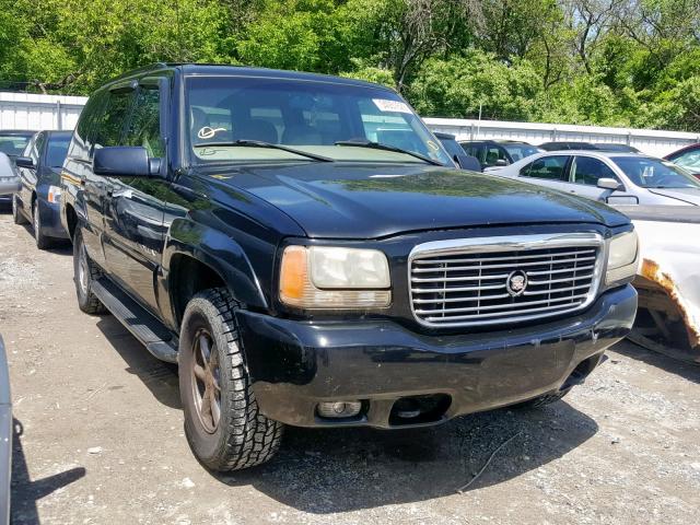 1GYEK13R2XR400349 - 1999 CADILLAC ESCALADE BLACK photo 1