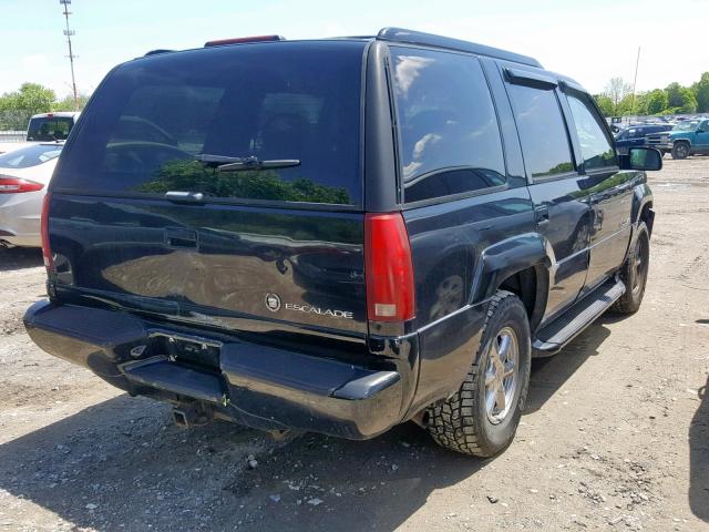 1GYEK13R2XR400349 - 1999 CADILLAC ESCALADE BLACK photo 4