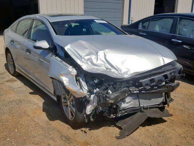 5NPE34AF2JH712537 - 2018 HYUNDAI SONATA SPO SILVER photo 1