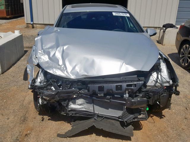 5NPE34AF2JH712537 - 2018 HYUNDAI SONATA SPO SILVER photo 9