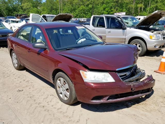 5NPET4AC4AH594030 - 2010 HYUNDAI SONATA GLS BURGUNDY photo 1