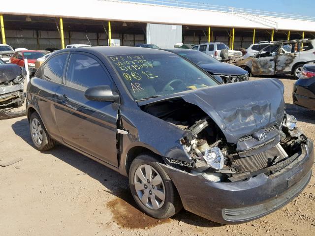 KMHCM36C48U103703 - 2008 HYUNDAI ACCENT GS GRAY photo 1