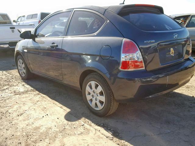 KMHCM36C48U103703 - 2008 HYUNDAI ACCENT GS GRAY photo 3