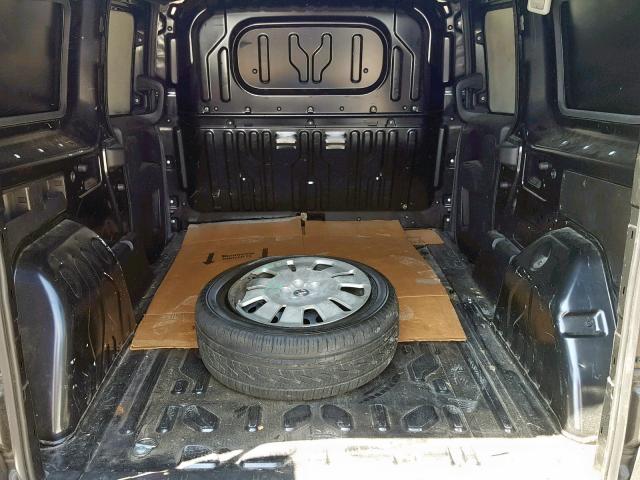 ZFBERFBTXF6A47375 - 2015 RAM PROMASTER BLACK photo 9