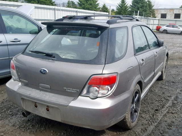 JF1GG68686G820550 - 2006 SUBARU IMPREZA OU SILVER photo 4