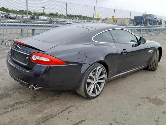 SAJWA4FB9FLB55536 - 2015 JAGUAR XK BLACK photo 4