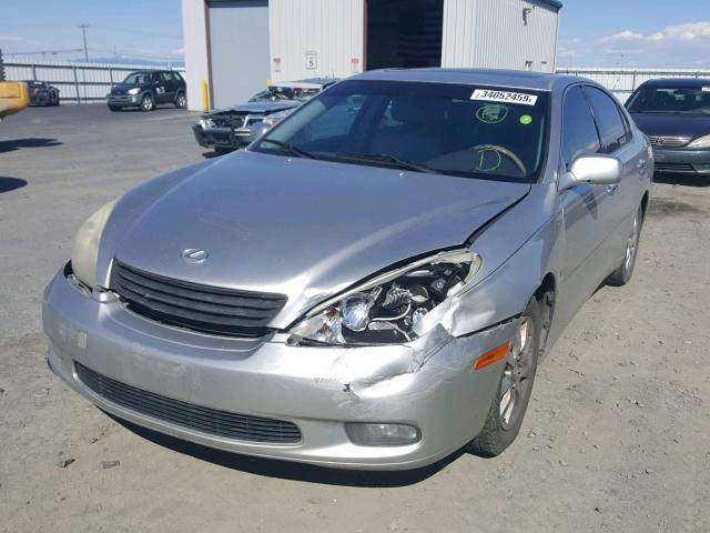 JTHBF30G925033427 - 2002 LEXUS ES 300 SILVER photo 2