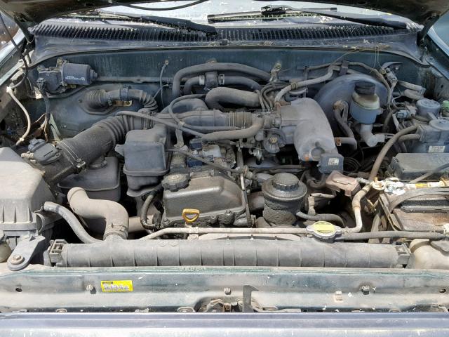 5TEPM62N01Z784776 - 2001 TOYOTA TACOMA GREEN photo 7