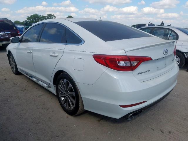 5NPE34AF1GH327835 - 2016 HYUNDAI SONATA SPORT  photo 3