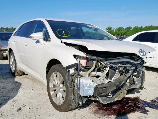 4T3ZA3BB9FU092833 - 2015 TOYOTA VENZA LE WHITE photo 1