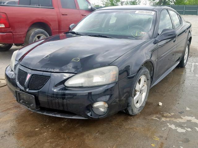 2G2WP552461110869 - 2006 PONTIAC GRAND PRIX BLACK photo 2