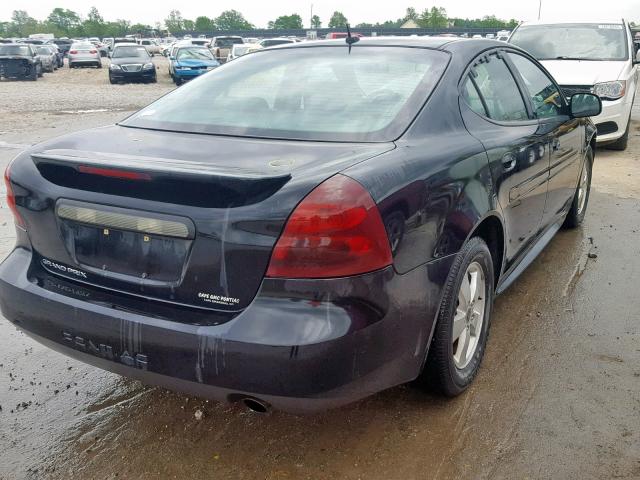 2G2WP552461110869 - 2006 PONTIAC GRAND PRIX BLACK photo 4