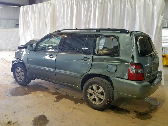 JTEEP21A340033029 - 2004 TOYOTA HIGHLANDER GREEN photo 9