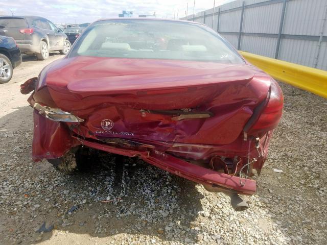 2G2WP552561121119 - 2006 PONTIAC GRAND PRIX  фото 9