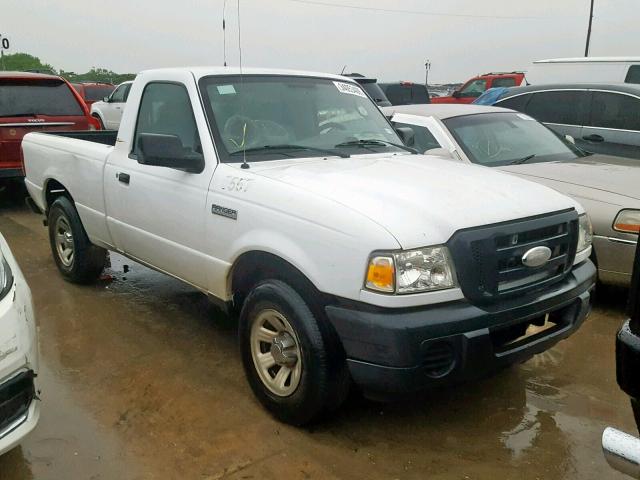 1FTYR10D98PA03029 - 2008 FORD RANGER WHITE photo 1