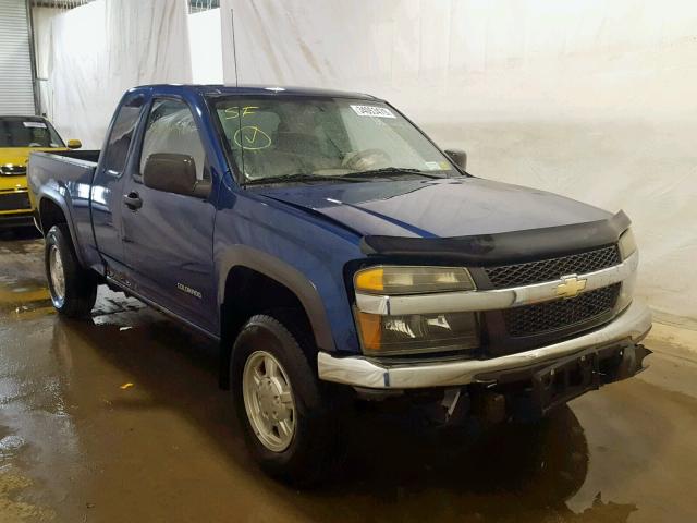 1GCDT198658158343 - 2005 CHEVROLET COLORADO BLUE photo 1