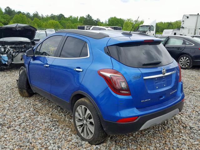 KL4CJASB3HB251118 - 2017 BUICK ENCORE PRE BLUE photo 3