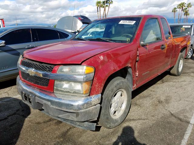 1GCCS196658192764 - 2005 CHEVROLET COLORADO  photo 2