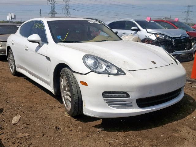 WP0AB2A78AL061554 - 2010 PORSCHE PANAMERA S WHITE photo 1