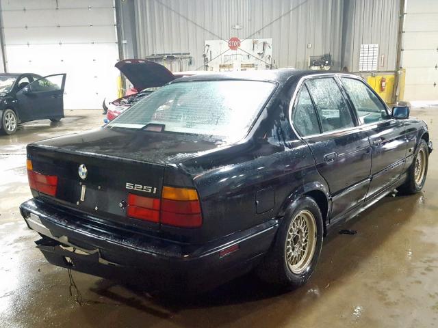 WBAHD5328SGB37277 - 1995 BMW 525 I BLACK photo 4