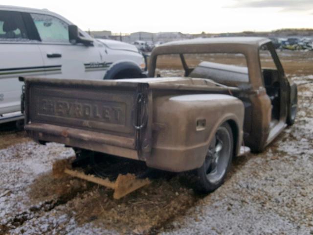 CS141A635267 - 1971 CHEVROLET C-10 GOLD photo 4