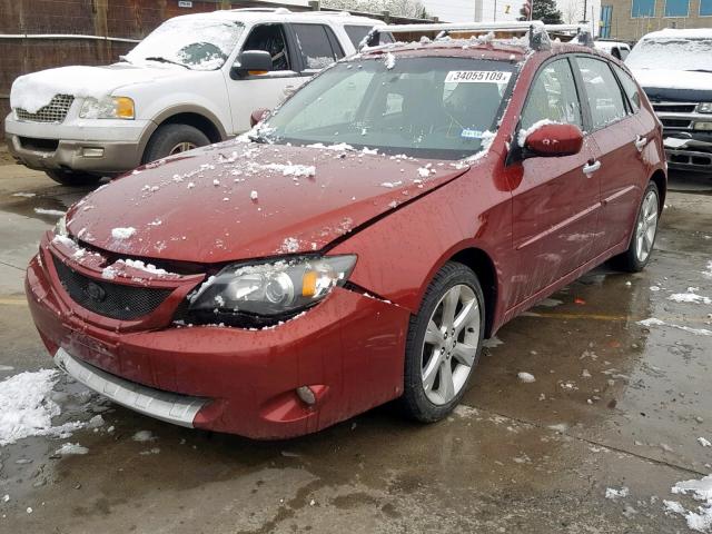 JF1GH6D67BH830882 - 2011 SUBARU IMPREZA OU RED photo 2