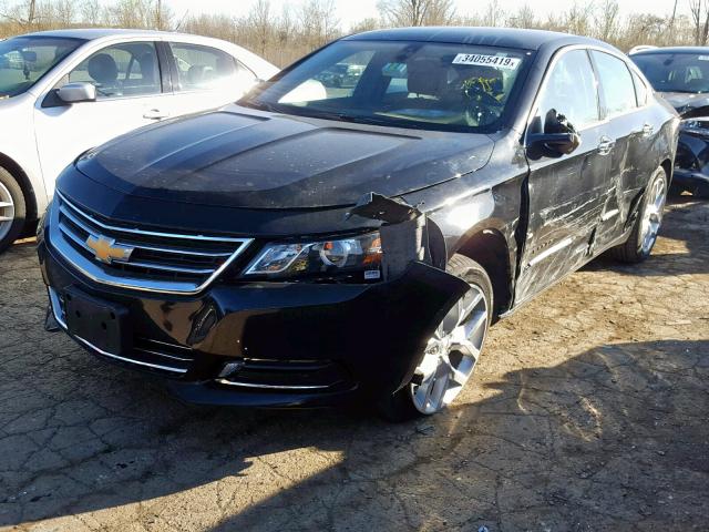 1G1125S39JU150162 - 2018 CHEVROLET IMPALA PRE BLACK photo 2