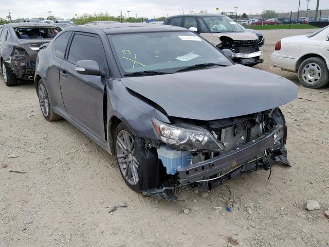 JTKJF5C77D3063361 - 2013 TOYOTA SCION TC ნაცრისფერი ფოტო 1
