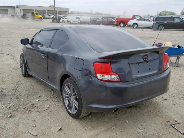 JTKJF5C77D3063361 - 2013 TOYOTA SCION TC ნაცრისფერი ფოტო 3