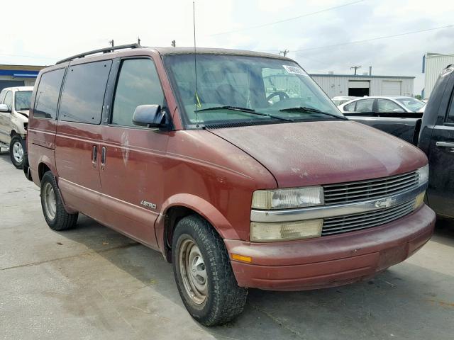 1GNDM19W9XB132005 - 1999 CHEVROLET ASTRO MAROON photo 1