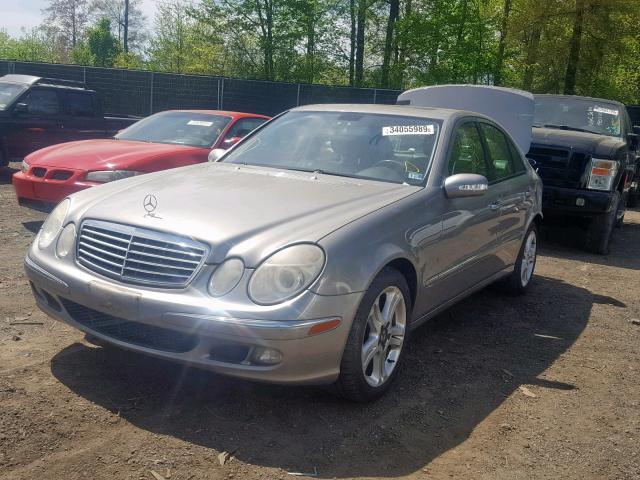 WDBUF56J56A970988 - 2006 MERCEDES-BENZ E 350 SILVER photo 2