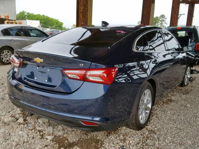 1G1ZD5ST1KF128014 - 2019 CHEVROLET MALIBU LT BLUE photo 4