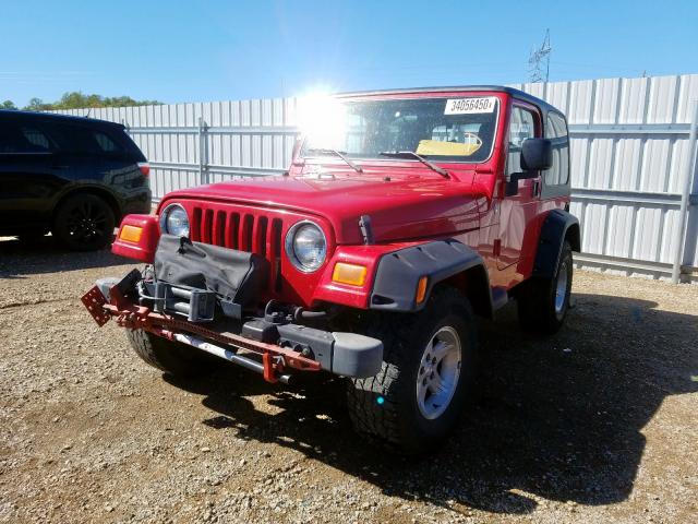 1J4FA39S55P380846 - 2005 JEEP WRANGLER X  photo 2