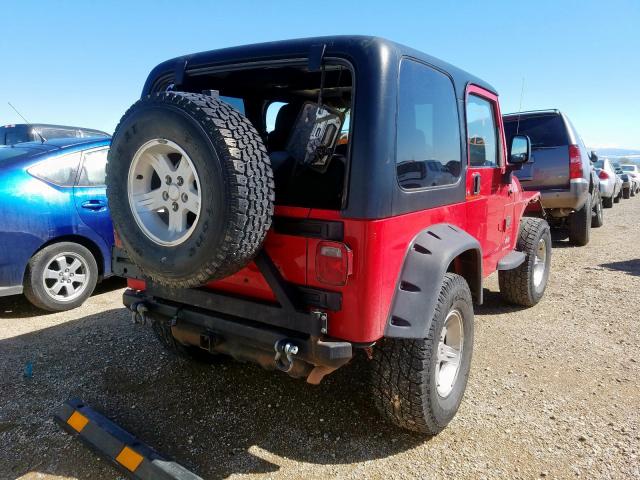 1J4FA39S55P380846 - 2005 JEEP WRANGLER X  photo 4