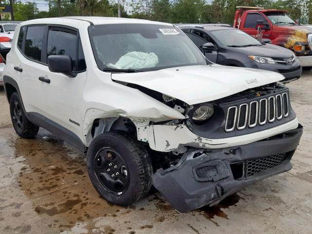 ZACCJBAB2JPH45334 - 2018 JEEP RENEGADE S 白色 照片 1