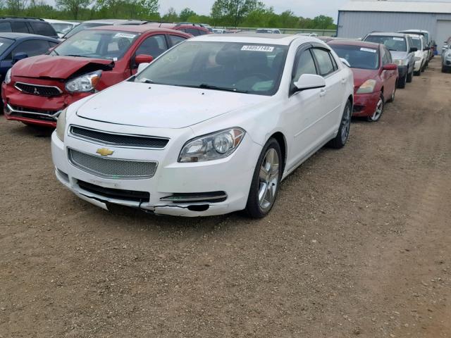 1G1ZD5E73BF395587 - 2011 CHEVROLET MALIBU 2LT WHITE photo 2