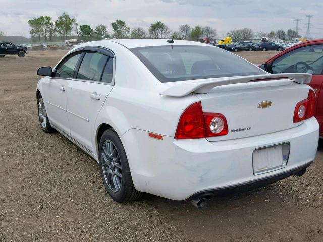 1G1ZD5E73BF395587 - 2011 CHEVROLET MALIBU 2LT WHITE photo 3