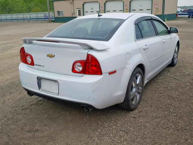 1G1ZD5E73BF395587 - 2011 CHEVROLET MALIBU 2LT WHITE photo 4