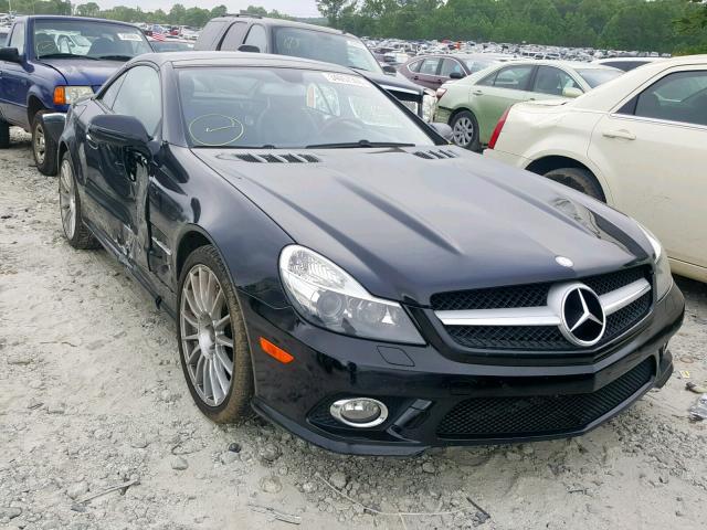 WDBSK7BA6BF164661 - 2011 MERCEDES-BENZ SL 550 BLACK photo 1