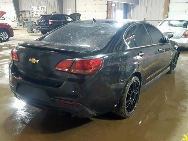 6G3F15RW5EL931226 - 2014 CHEVROLET SS BLACK photo 4