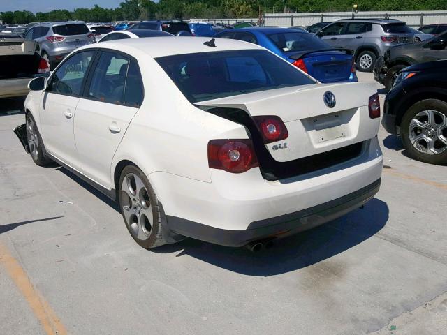 3VWBJ71K58M062868 - 2008 VOLKSWAGEN GLI თეთრი ფოტო 3