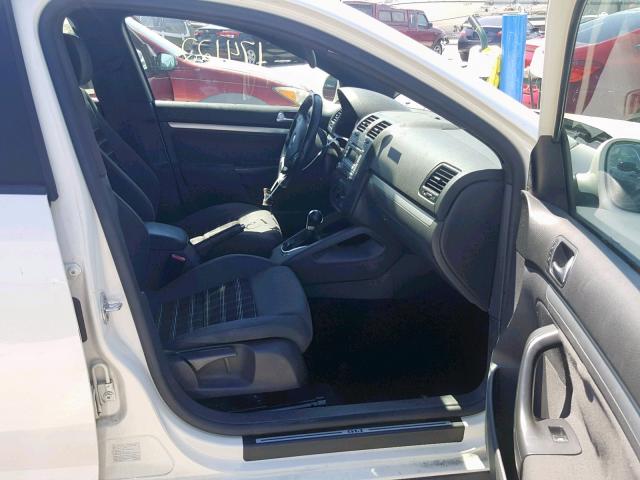 3VWBJ71K58M062868 - 2008 VOLKSWAGEN GLI თეთრი ფოტო 5